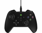 Genesis Mangan 300 drátový gamepad pro PC/Switch/Mobile Black