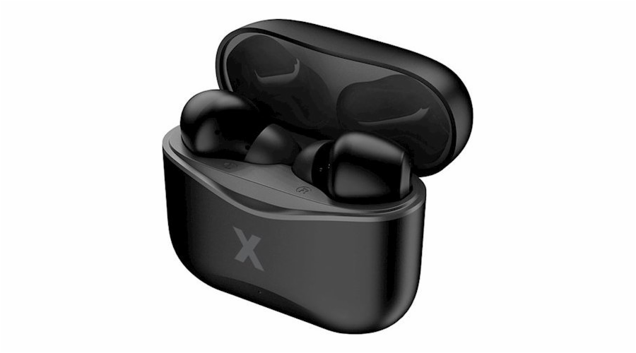 Sluchátka Maxlife Maxlife Bluetooth sluchátka MXBE-01 TWS Black / Black, Dimantal