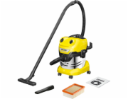 Kärcher WD 4 S V-20/5/22 20 l Bubnový vysavač Suché a mokré 1000 W Bezsáčkové