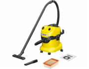 Kärcher WD 4 V-20/5/22 20 l Bubnový vysavač Suché a mokré 1000 W Bezsáčkové