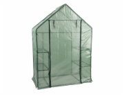 Zahradní foliovník se vstupem 6 polic 195x73x143 mm ED-219566