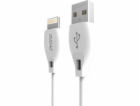 Dudao USB -A USB kabel - Lightning 1 M White (52147)