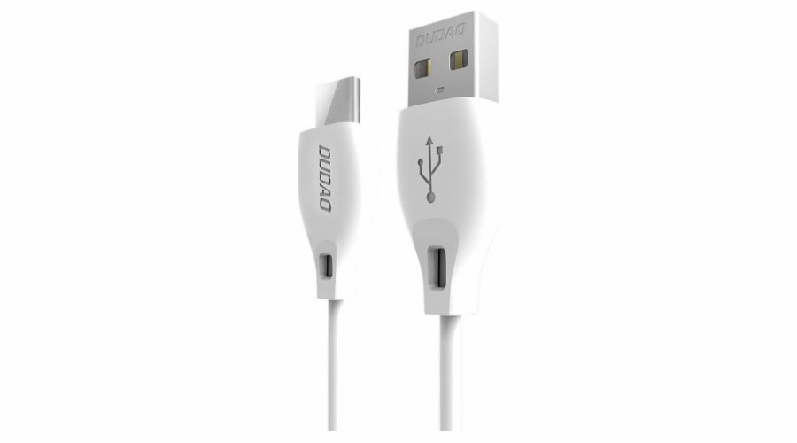 Dudao USB -a USB kabel - 1 m bílý (dudao)