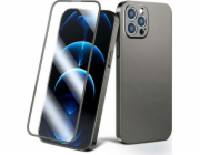 Joyroom Joyroom 360 Plné pouzdro pro iPhone 13 Pro Zadní pouzdro a přední + šedé temperované sklo (JR-BP935 Tranish)