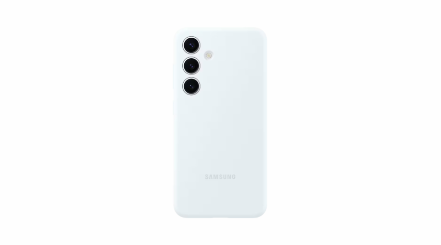 Samsung silikonový zadní kryt pro Samsung Galaxy S24 bílý