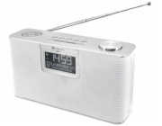 Soundmaster DAB700WE rádio/ DAB+/ UKW/ RDS/ BT/ MP3/ Budík/ Hodiny/ Bílé