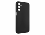 Zadní pogumovaný kryt FIXED Story pro Samsung Galaxy A15/A15 5G, černý