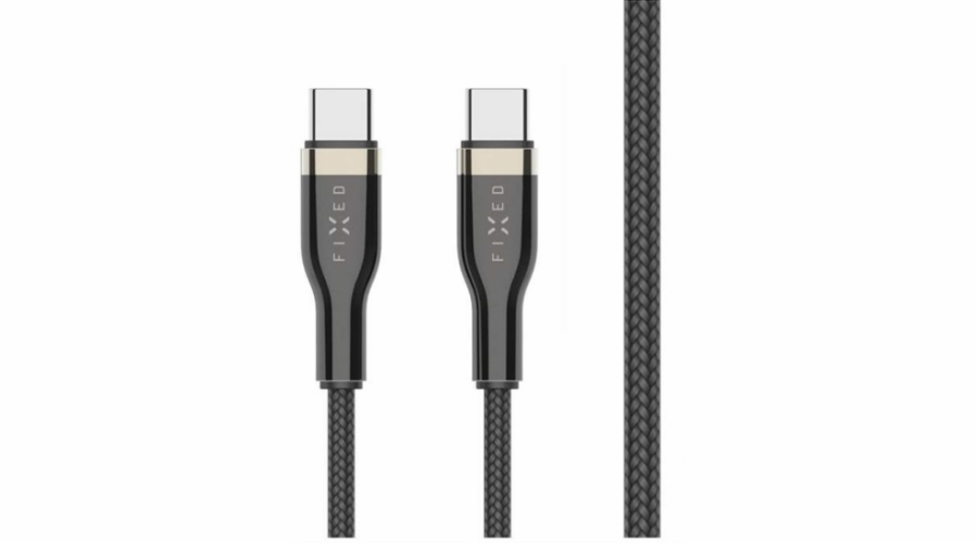 Fixed kabel USB-C/C 1.2m FIXDA-CC12-GR