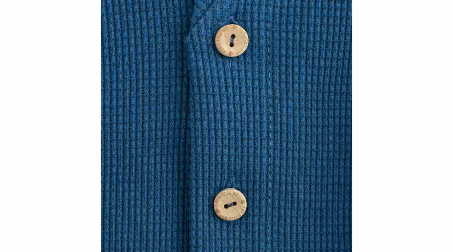Kojenecký kabátek na knoflíky New Baby Luxury clothing Oliver modrý