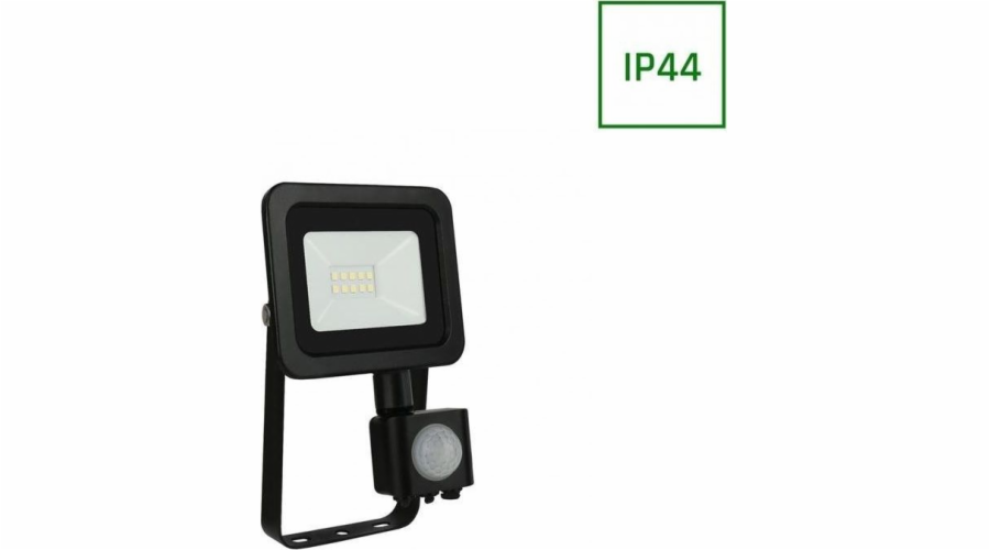 Noctis světlomet LUX 2 SMD světlomet 230V 10W IP44 WW černý s pohybovým senzorem