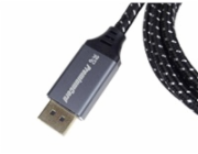 PREMIUMCORD Kabel DisplayPort 1.4 přípojný kabel, kovové a zlacené konektory, 3m