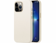Dux Dacis Ducich Roma Leather Case pro iPhone 13 Pro Max Elegant Cover s přírodní kůží bílé