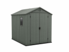 Zahradní domek Keter Darwin 6 x 8 zelený, s podlahou