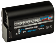 PATONA baterie pro digitální kameru Panasonic DMW-BLK22 2400mAh Li-Ion Platinum USB-C nabíjení