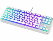  Thock TKL Pudding Onyx White, herní klávesnice