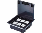 Podlahová plechovka (podlahová schránka) 6M (45x45) 