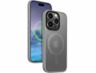Hybrid Frost MAG Cover iPhone 15 Pro MagSafe Grey pouzdro