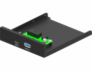 USB 3.1 USB-A Port USB-C na předním panelu