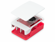 RASPBERRY Pi 5 Skrinka s chladičom, malinová/biela