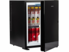 Lednice (minibar), černá, přední prosklená MPM-30-MBS-06L