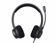 TRUST sluchátka s mikrofonem Ayda PC headset, USB, EKO Produkt, Noise-Cancelling
