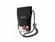 Hello Kitty Leather Hiding Kitty Phone Bag Black Ponořte do mimořádné rovnováhy mezi stylem a praktičností a přijměte jedinečný design kabelky z kolekce Leather Hiding Kitty Cord.