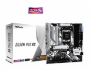 ASRock MB Sc AM5 B650M PRO RS, AMD B650, 4xDDR5, 1xDP, 1xHDMI, mATX