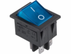 LechPol Konektorový spínač IRS-201-3C-Blue.230V