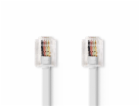 Nedis TCGB90200WT100 - Telefonní Kabel| RJ11 Zástrčka - R...