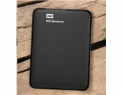 BAZAR - WD Elements Portable 1,5TB Ext. 2.5" USB3.0, Black