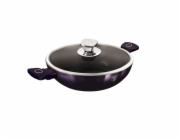 Pánev WOK s titanovým povrchem 30 cm Purple Eclipse Collection BH-7114sleva