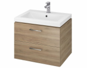 Cersanit Lara 60cm set skříňky a umyvadla z ořechu (S801-148-DSM)