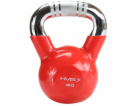 HMS Kettlebell Litinová KTC06 chromovaná rukojeť, rýhovan...