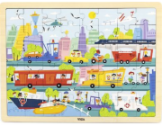 Viga Viga 44582 Puzzle na prvcích PAD 48 - seznámíme se s přepravou ve městě