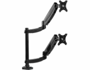 Fellowes Stolní držák pro 2 monitory 17 - 32 Platinum (8043401)