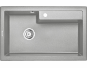 Deante SINK. ERIDAN ŠEDÁ METALICKÁ ŽULA 1K 800X500X220 + ÚSPORA MÍSTA