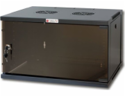 Techly skříň Techly 101614 Nástěnná racková skříň 19 9U 540x600, sestavená, černá