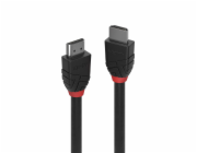 Lindy Black Line - Standard - HDMI kabel - HDMI samec na HDMI samec - 10 m - trojitá izolace - černá - kulatá, podporuje 4K 30 Hz (4096 x 2160)
