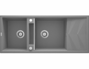 Deante dřez Magnetický 2miskový granitový dřez s odkapávačem