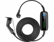 Nabíječka ExtraLink EXTRALINK BS-PCD030 PŘENOSNÁ NABÍJEČKA EV, 1 FÁZOVÁ 16A, 3,6KW, ZÁSTRČKA TYP1/TYP2, ZÁSTRČKA SCHUKO/CEE, 5,5M, OBRAZOVKA LCD