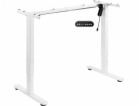 Mozos MOZOS EDF PRO WH psací stůl, bílý rám stolu s elekt...