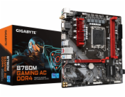 Základní deska B760M Gaming AC DDR4 s1700 2DDR4 DP/HDMI mATX