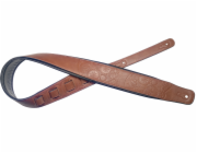 Stagg SPFL30 MEX BRW, kytarový popruh, světle hnědý