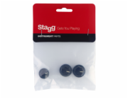 Stagg SP-KNJB-BK, knoflíky na potenciometry pro baskytaru
