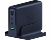 3mk nabíjecí stanice - Hyper Charging Station, 240 W, GaN, 3x USB-C + 1x USB-A