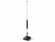 HAMA prutová DVB-T/T2 pokojová anténa pro TV/rádio/ 1452-1479,5 MHz/ černá