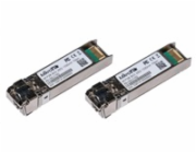 MikroTik SFP28 pár optických modulů XS+2733LC15D, SM, 15km, 1/10/25G, 15km, 1xLC