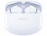 3mk bezdrátová stereo sluchátka HARDY LifePods Pro, stereo, nabíjecí pouzdro, bílá