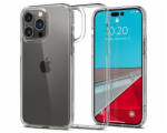 Ochranný kryt Spigen Crystal Hybrid pro iPhone 14 Pro transparentní