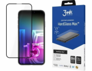 3mk tvrzené sklo HardGlass MAX pro Apple iPhone 15 Plus, černá